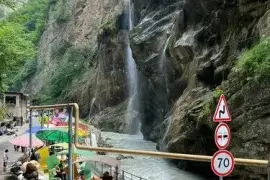 Чегемские водопады и Чегемская теснина 