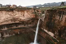 Хунзахское плато и водопад Тобот 